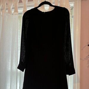 Like New J.Crew Black Cocktail Dress